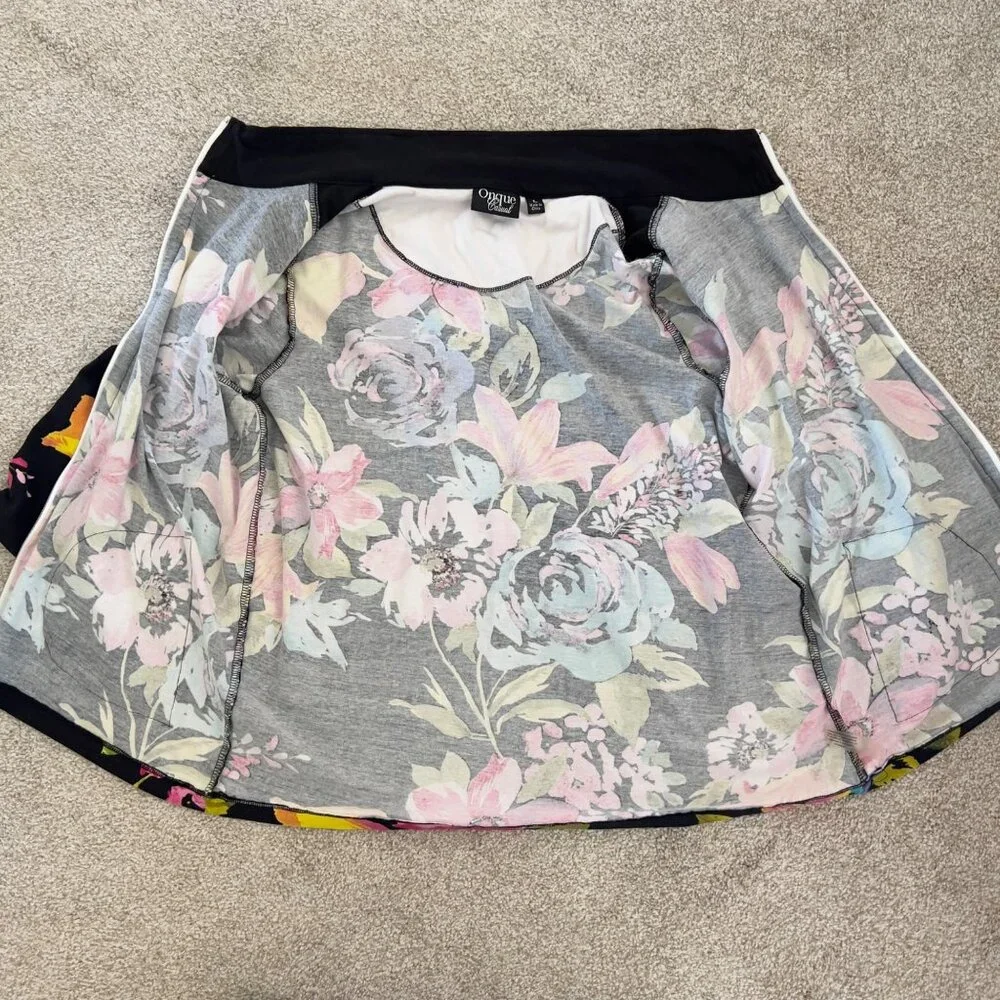 Y2K Deadstock Lightweight Floral Retro Multicolor Zip-Up Jacket - Picture 5 of 10